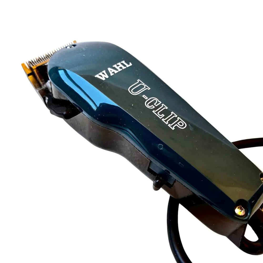 Wahl U-CLIP Electric Animal Pet Clippers Corded Blue with Case Grooming